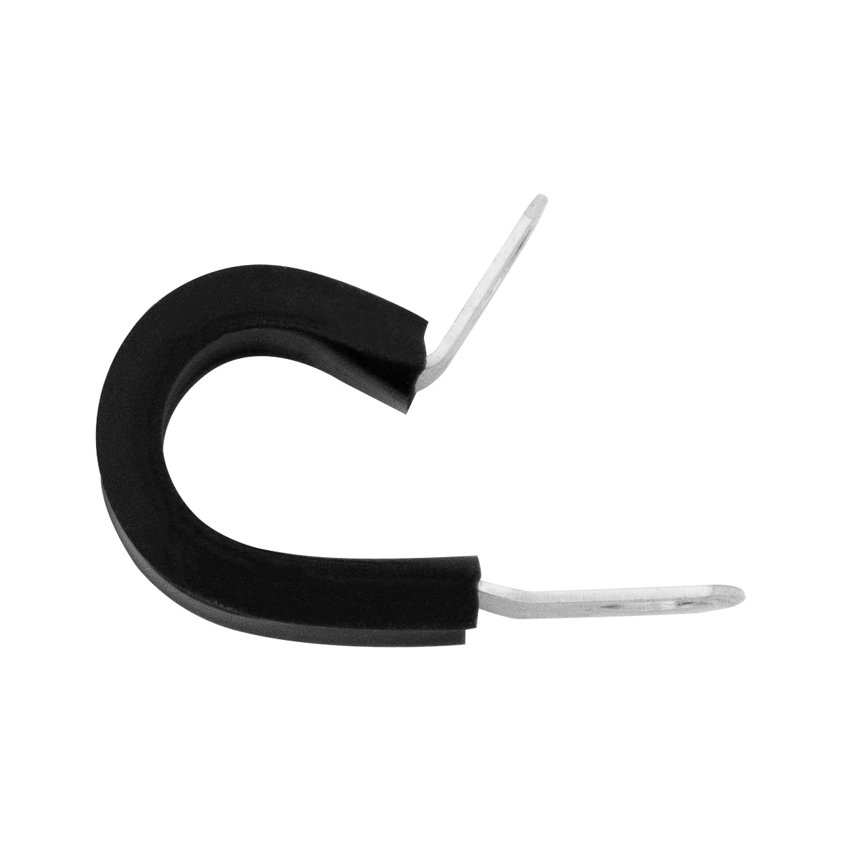 1/2" I.D. Santoprene Insulated Clamps w/ 1/4" Mounting Hole (10-Pack) - Thumbnail 2