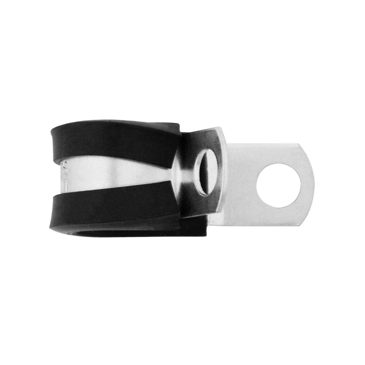 1/2" I.D. Santoprene Insulated Clamps w/ 1/4" Mounting Hole (10-Pack) - Thumbnail 3