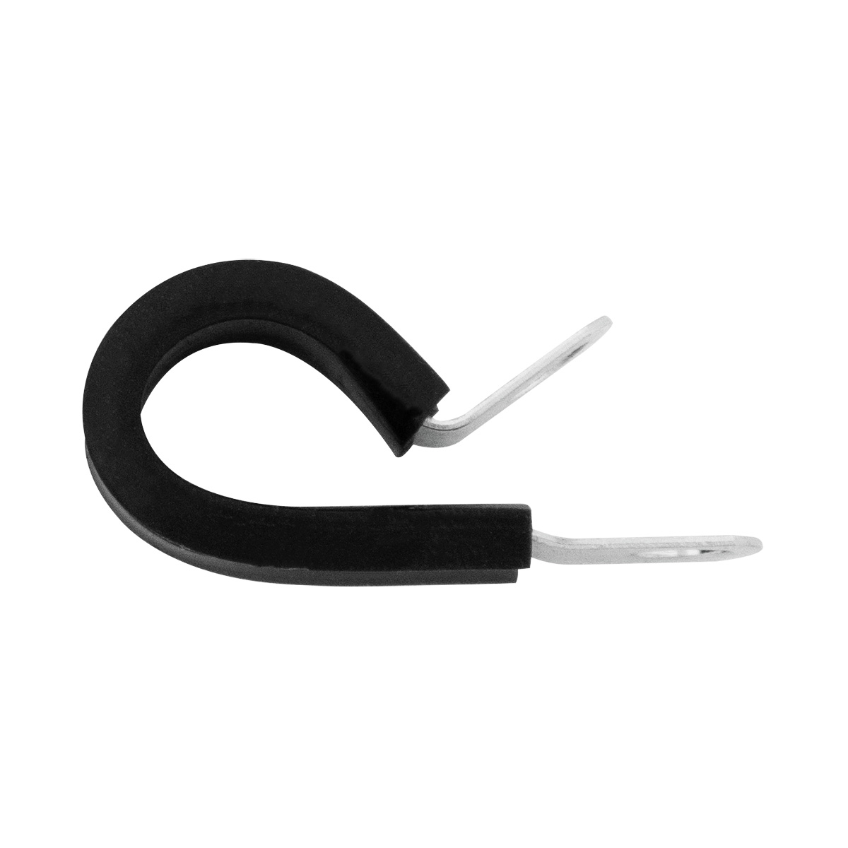 5/8" I.D. Santoprene Insulated Clamps w/ 1/4" Mounting Hole (10-Pack) - Thumbnail 2