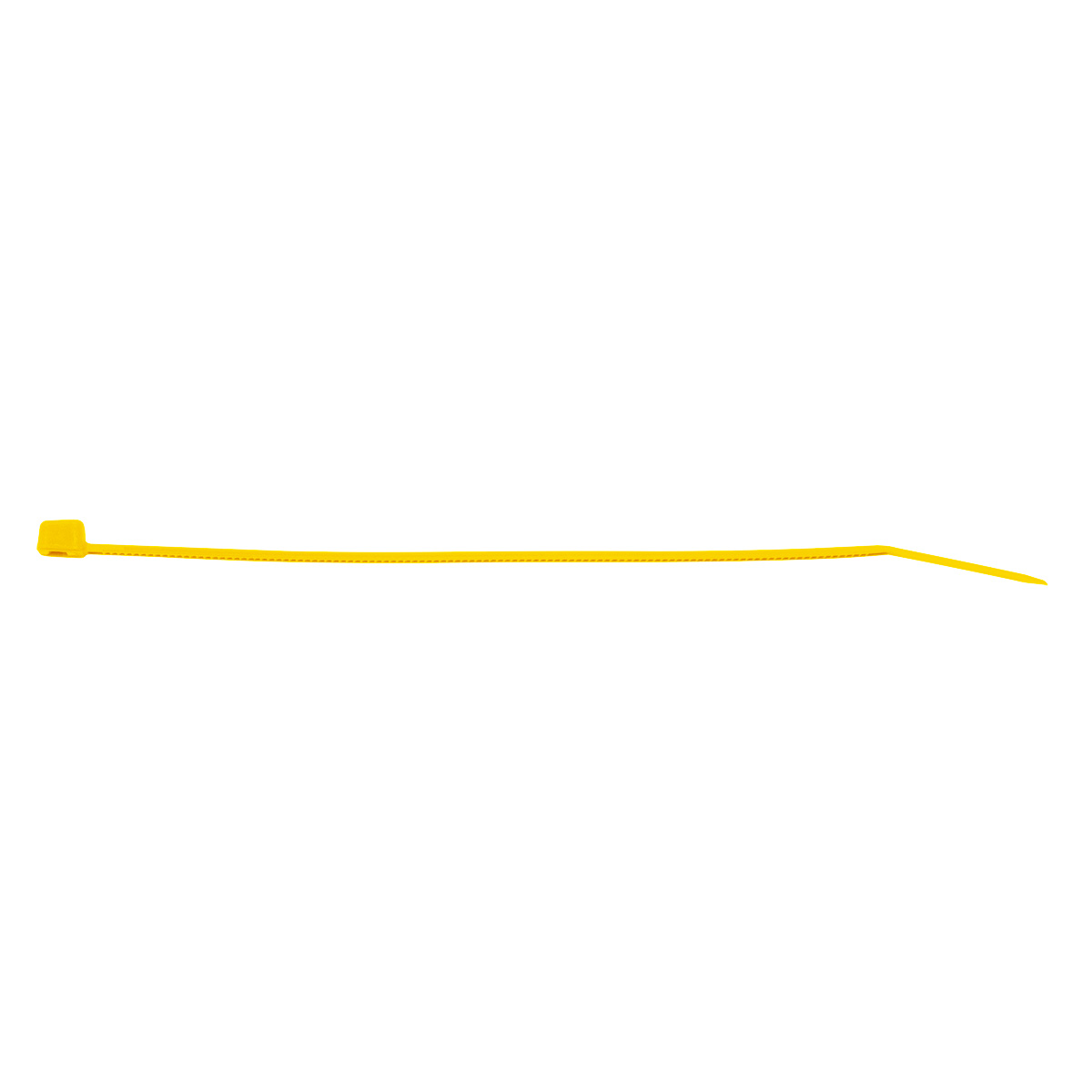 5.5" Yellow Nylon Cable Zip Ties 40 Lbs (25-Pack) - Thumbnail 3