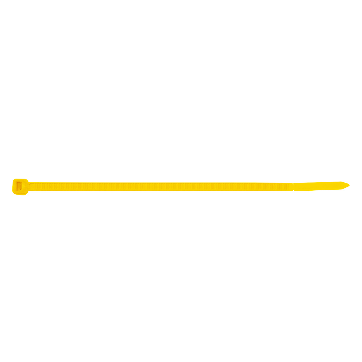 5.5" Yellow Nylon Cable Zip Ties 40 Lbs (25-Pack) - Thumbnail 4