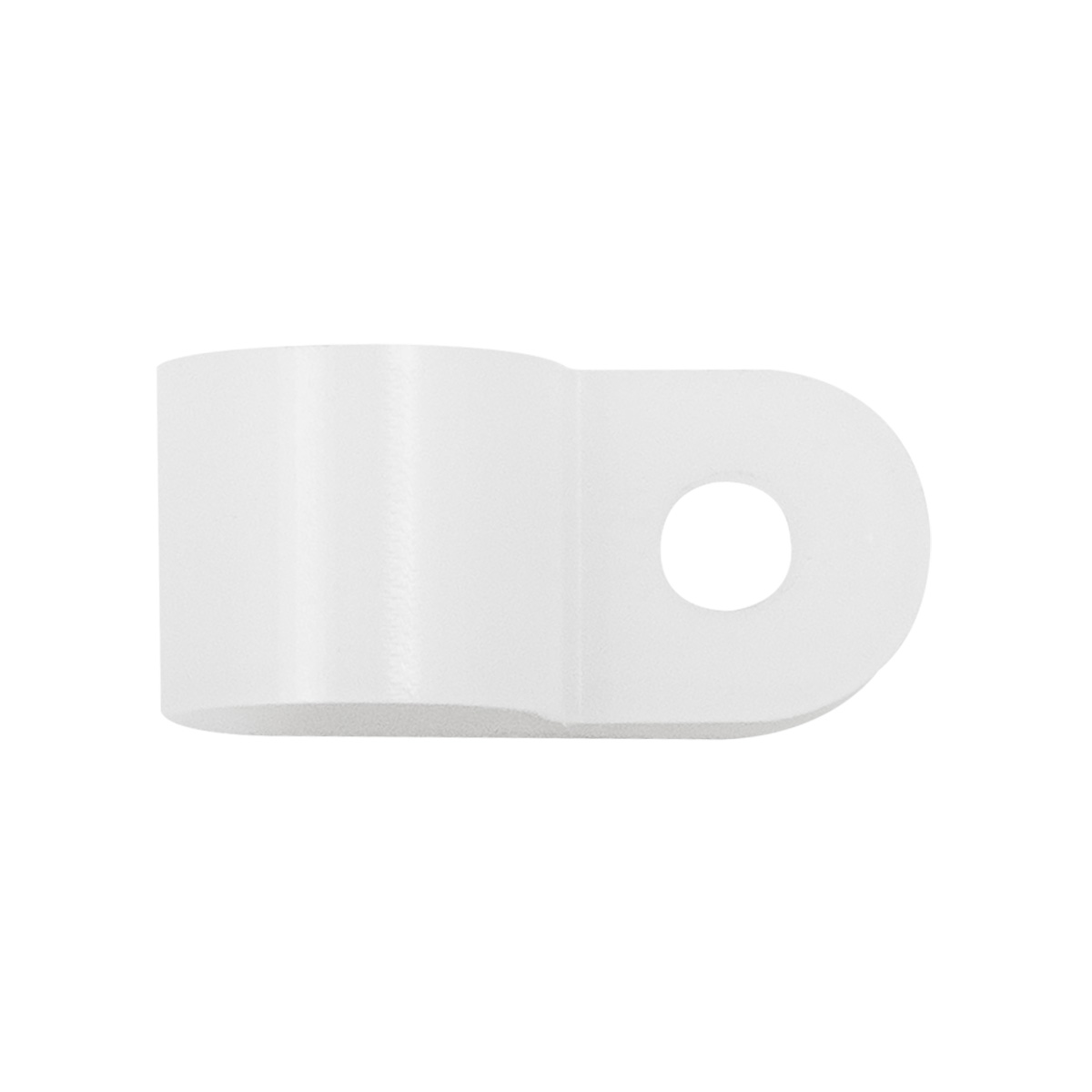 3/8" I.D. Natural Nylon Cable Clamps (22-Pack) - Thumbnail 3