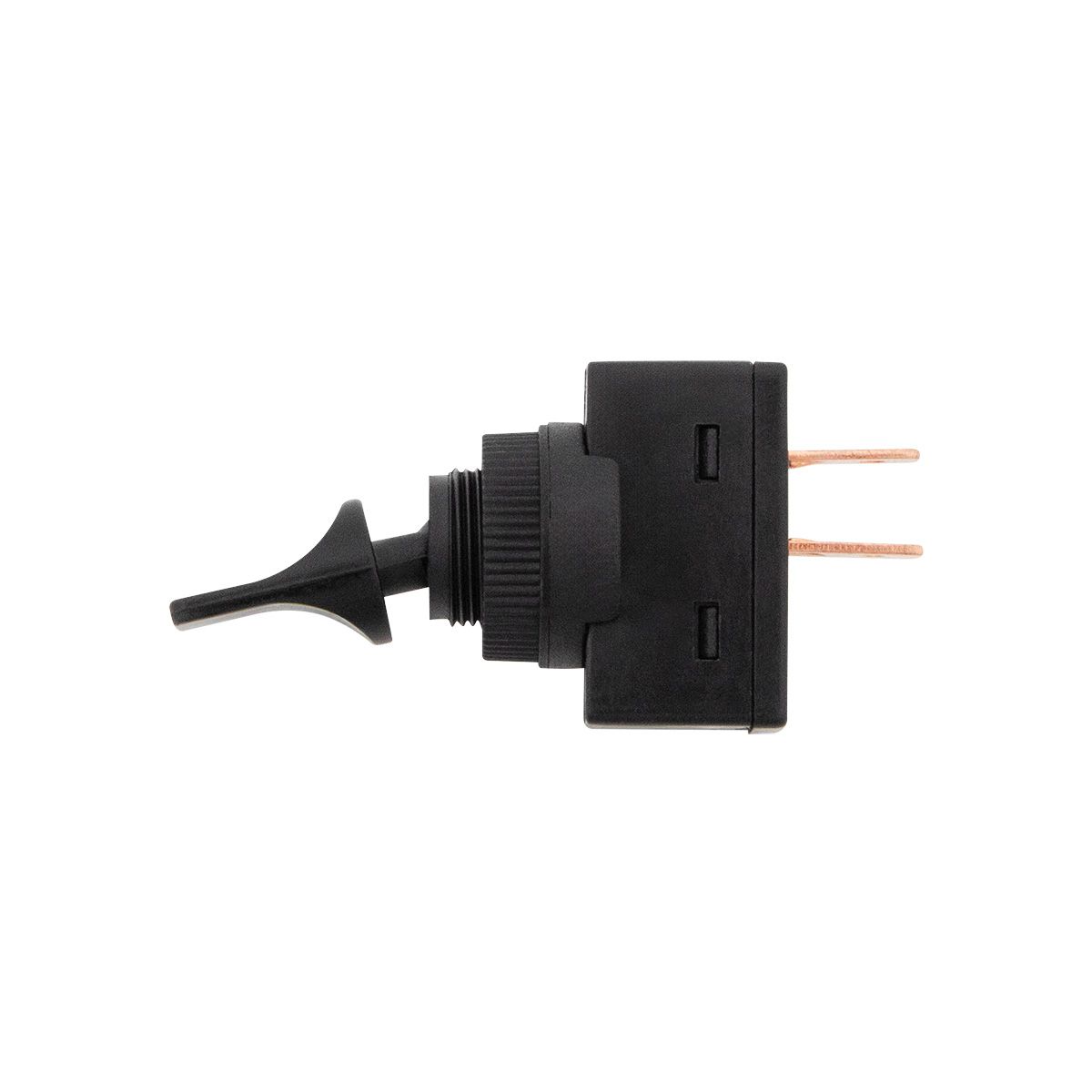 Black Non-Illum Duckbill 20 Amp 12V S.P.S.T. On/Off 1 Pc.