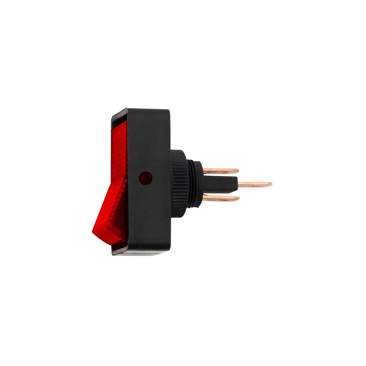 Red Illum Jumbo Rocker 16 Amp 12V S.P.S.T. On/Off 1 Pc. - Thumbnail 2