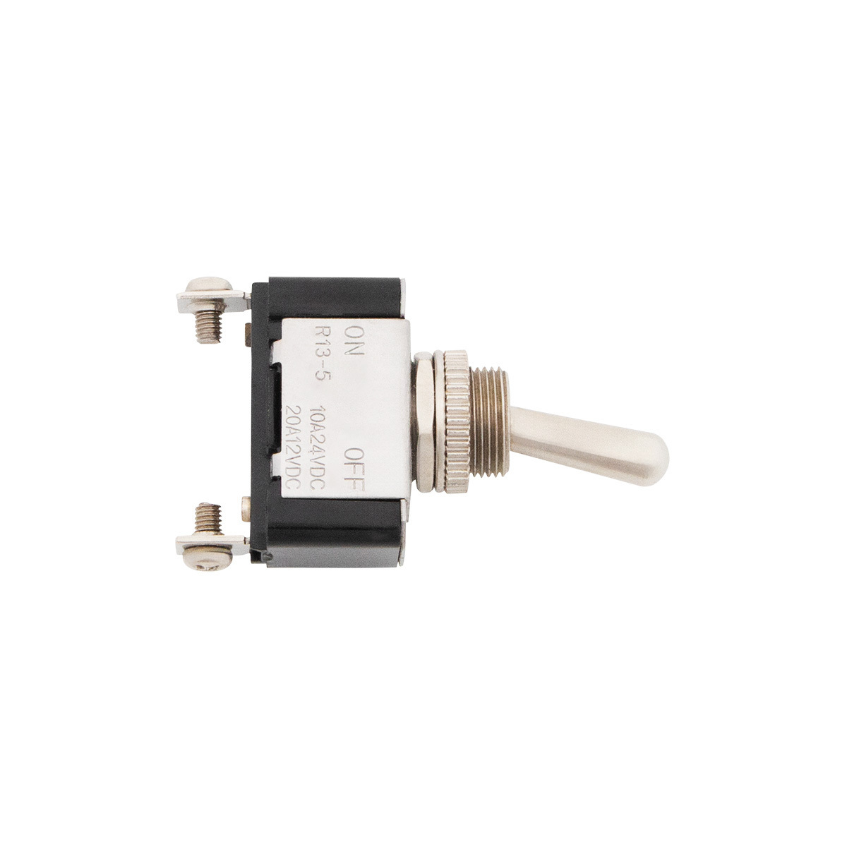 Heavy Duty Toggle w/ 2 Screw Terminals 25 Amp 12V S.P.S.T On/Off 1 Pc. - Thumbnail 4