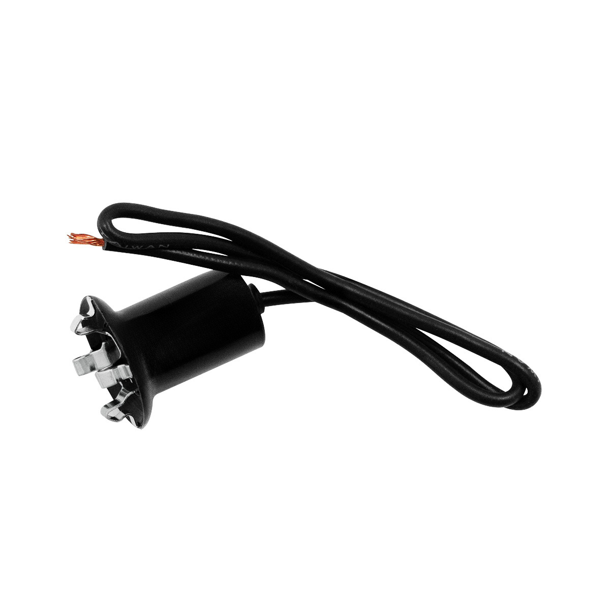 1-Wire Universal Miniature Single Contact Instrument Panel & License Plate 'Snap-In' Light Socket, 1 Pc.