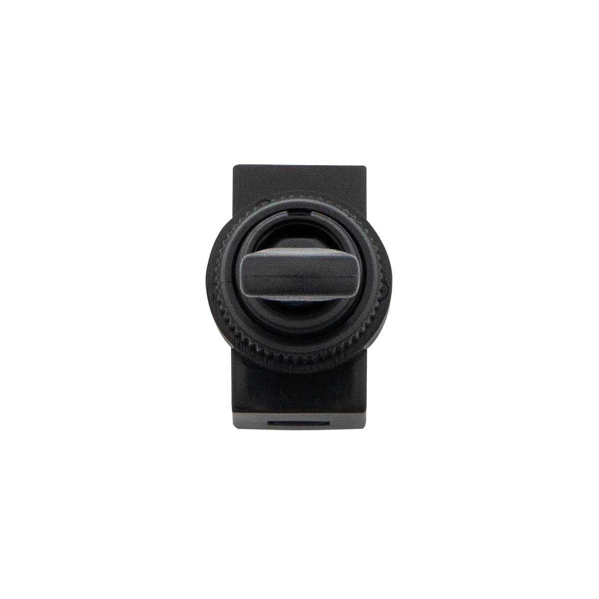 Black Non-Illum Toggle 20 Amp 12V S.P.S.T. Momentary On/Off 1 Pc. - Thumbnail 2