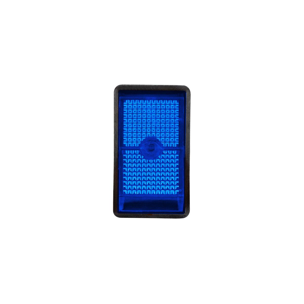 Blue Illum Jumbo Rocker 16 Amp 12V S.P.S.T. On/Off 1 Pc.