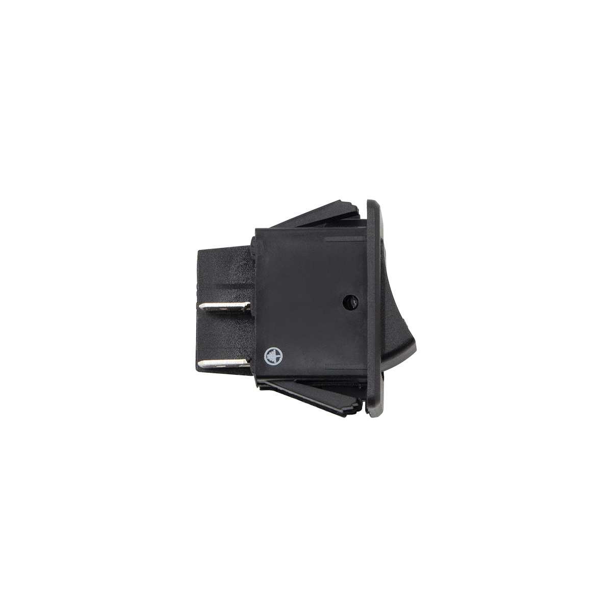 Black Rocker w/Red LED 16 Amp 12V S.P.S.T. On/Off 1 Pc. - Thumbnail 3