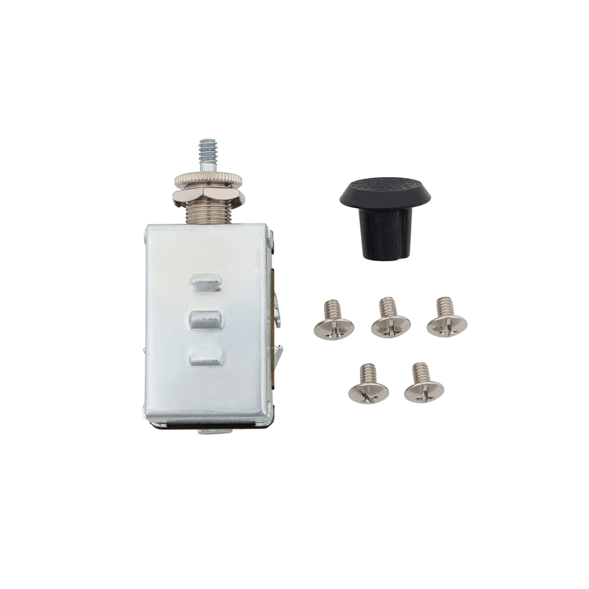 16 Amp 12V Universal HD Off/On/On Fused Push-Pull Switch w/ 1/2" Mounting Stem, 1 Pc. - Thumbnail 5
