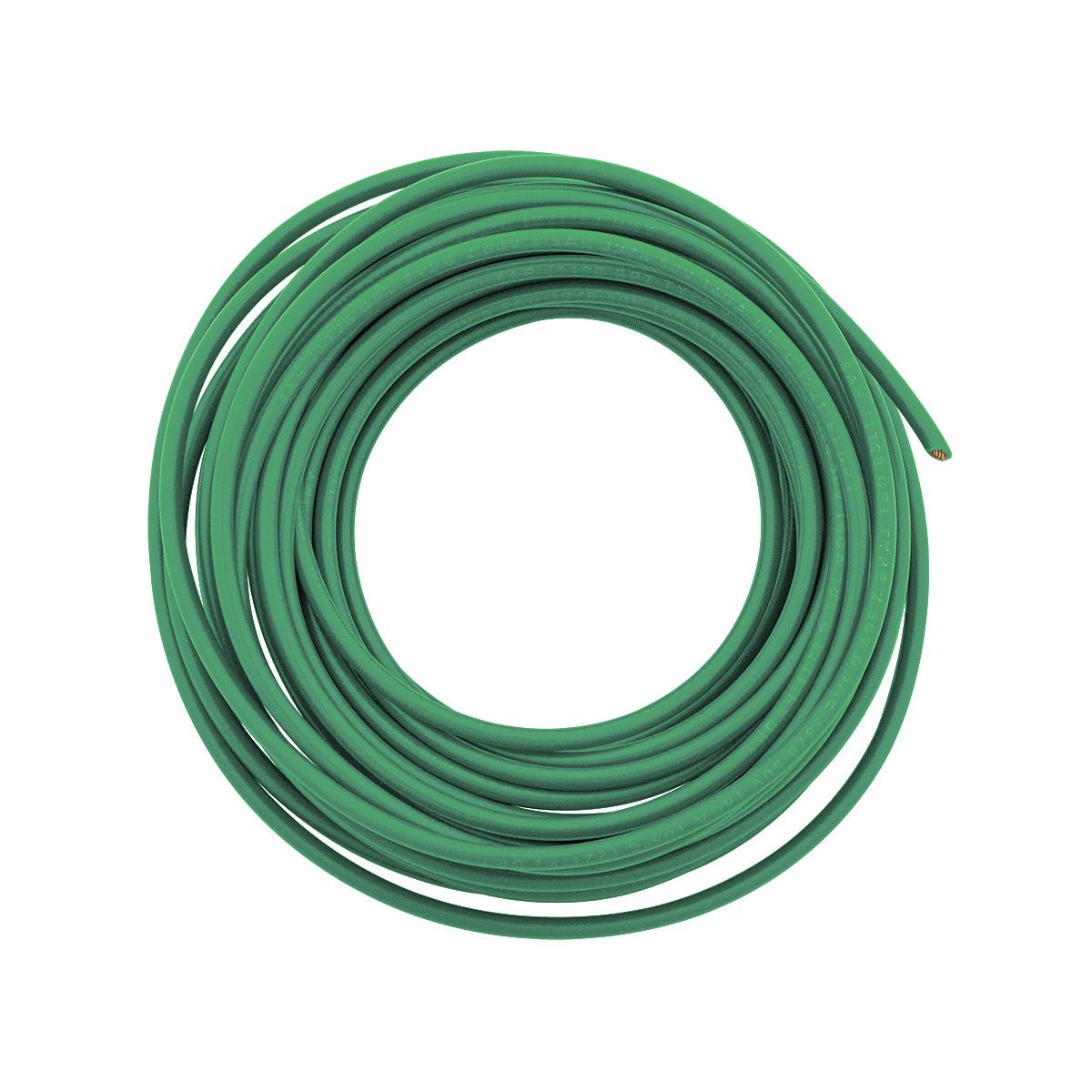 Primary Wire - Rated 80°C 16 AWG, Green 20 Ft.