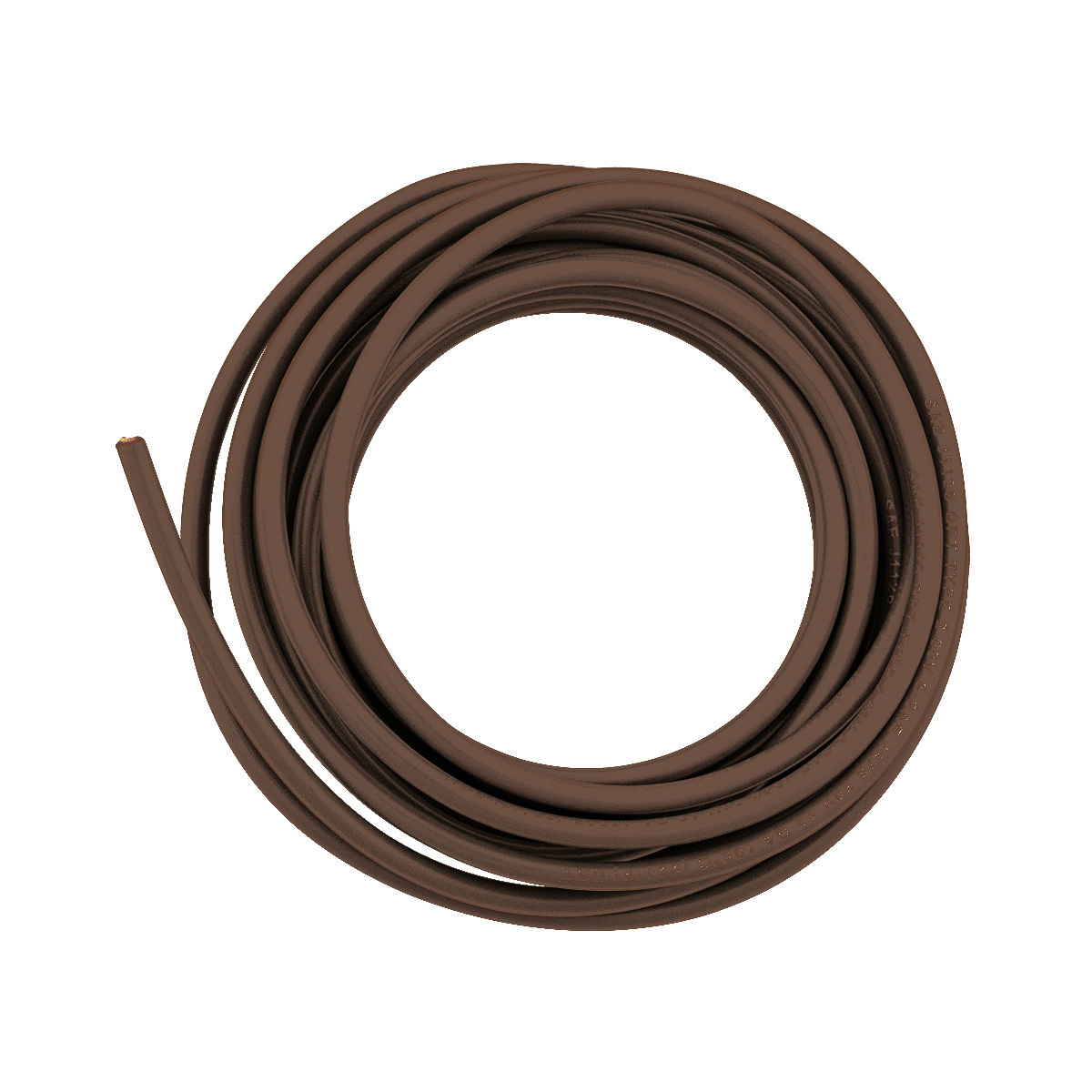 Primary Wire - Rated 80°C 12 AWG, Brown 12 Ft. - Thumbnail 4