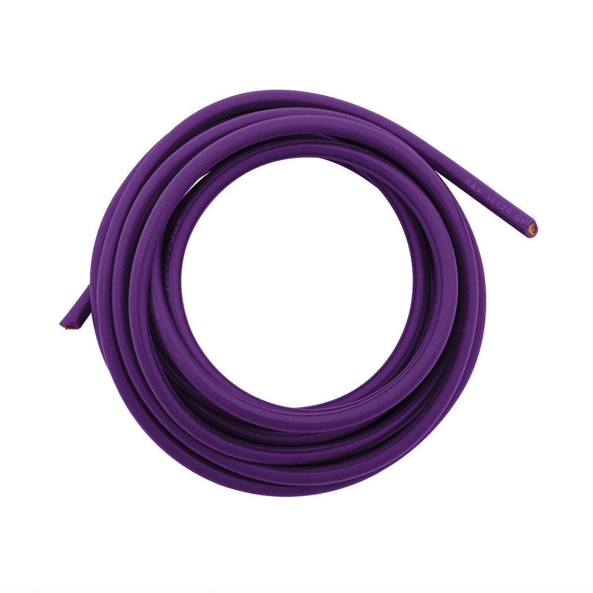 Primary Wire - Rated 105°C 10 AWG, Purple 8 Ft.