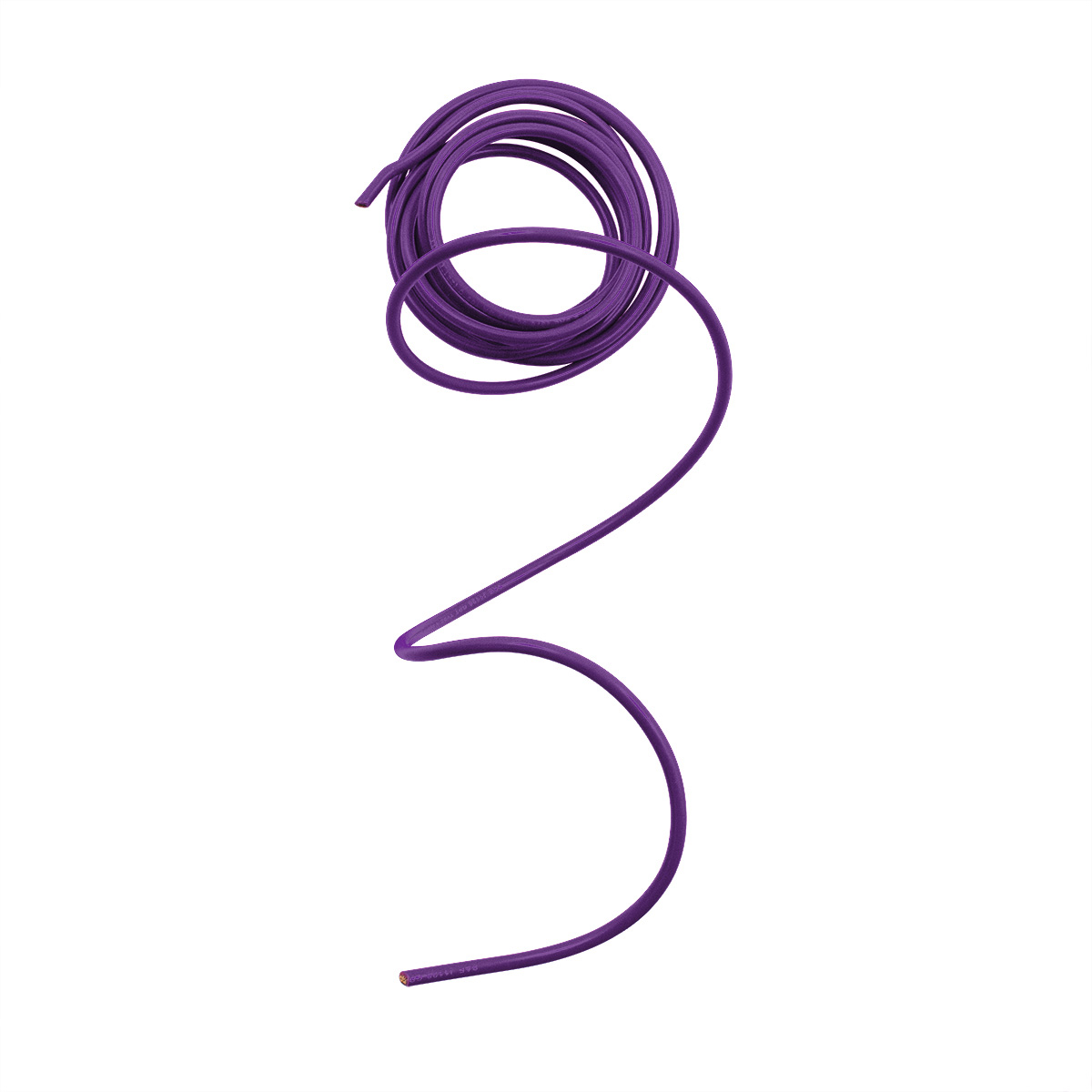 Primary Wire - Rated 105°C 10 AWG, Purple 8 Ft. - Thumbnail 2