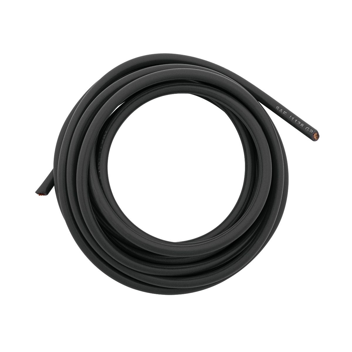 Primary Wire - Rated 80°C 10 AWG, Black 8 Ft.