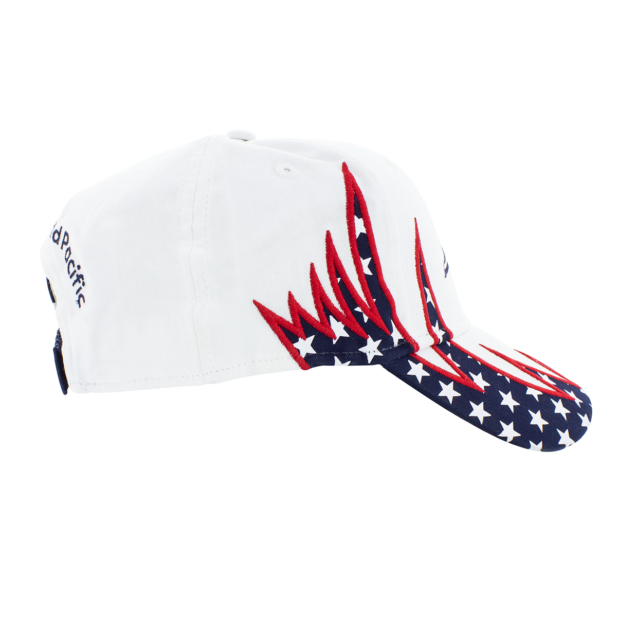 USA Flag With United Pacific Logo Cap - Thumbnail 3