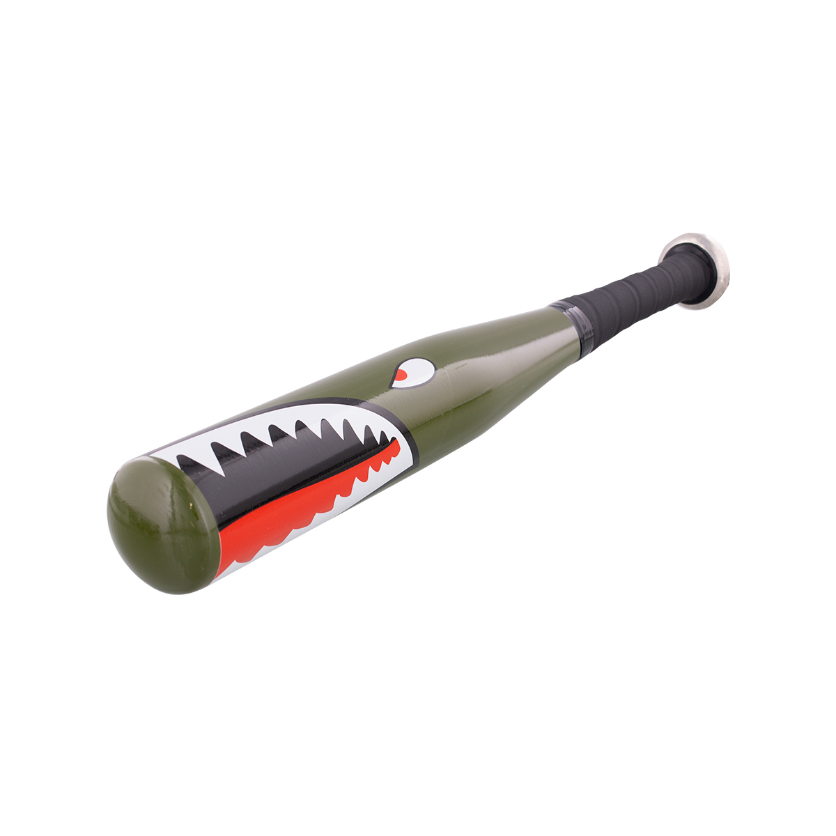 17" Aluminum Tire Checker Bat With P-40 Warhawk Shark Mouth Graphic - Thumbnail 8