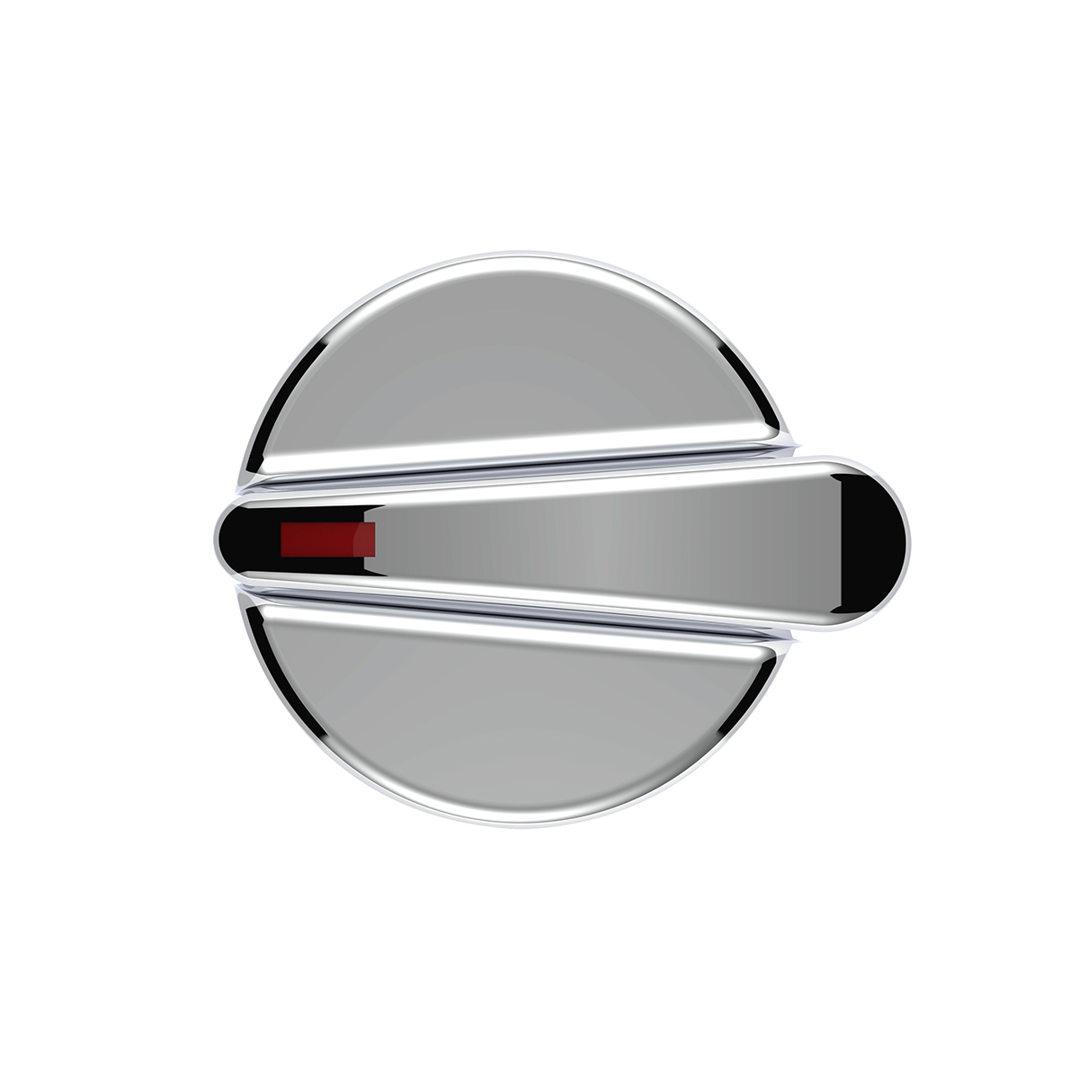 Chrome A/C & Heater Dial Knob For International 9900i/9400i/9200i (2000-2010) - Thumbnail 6