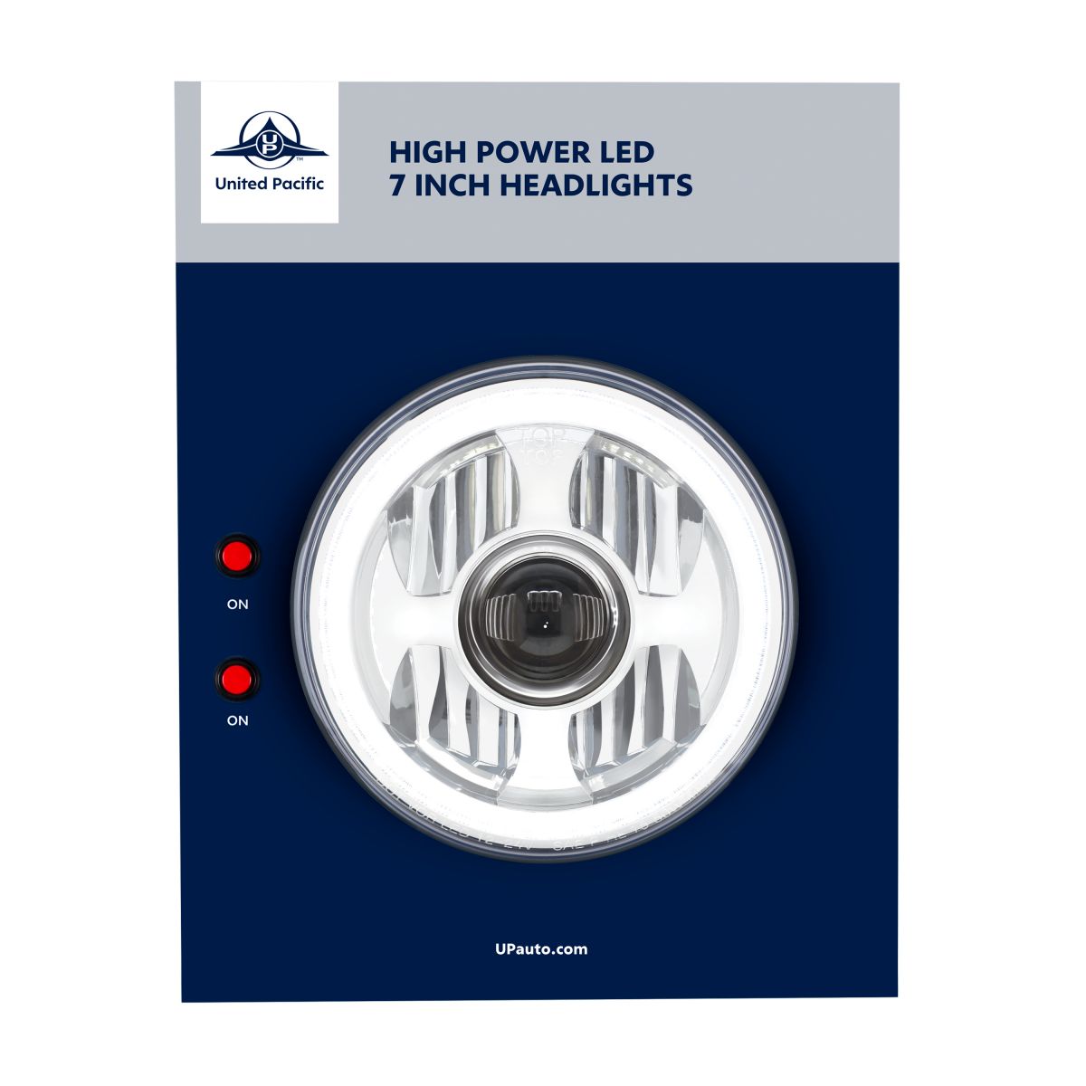 United Pacific 7" LED Headlight Display - 31496