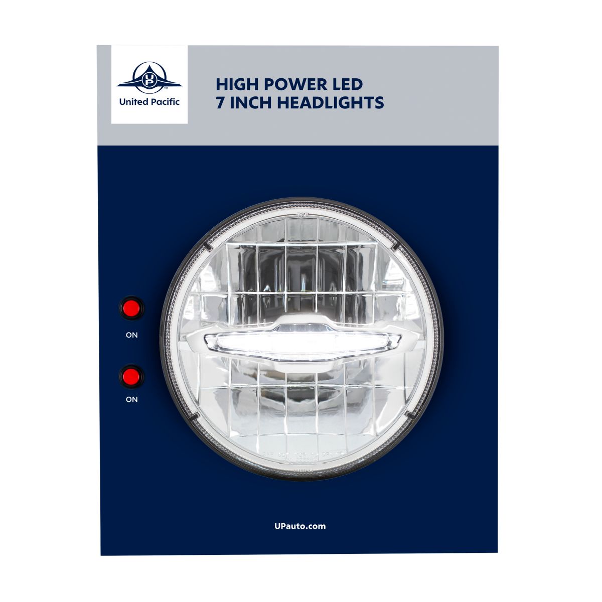 United Pacific 7" LED Headlight Display - 31513