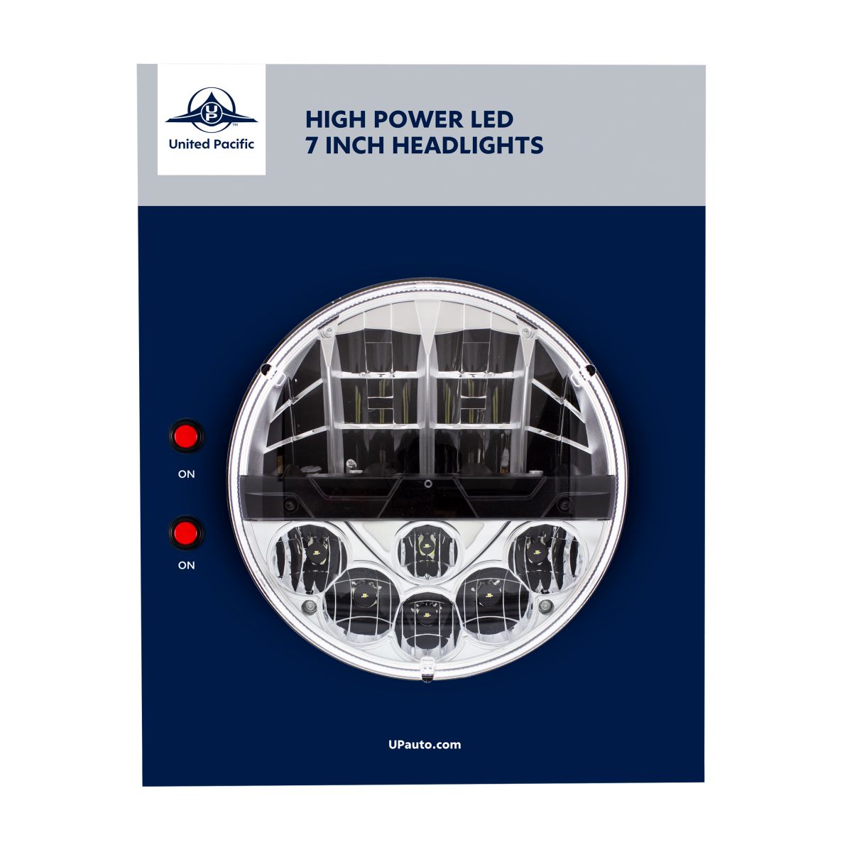 United Pacific 7" LED Headlight Display - 31084
