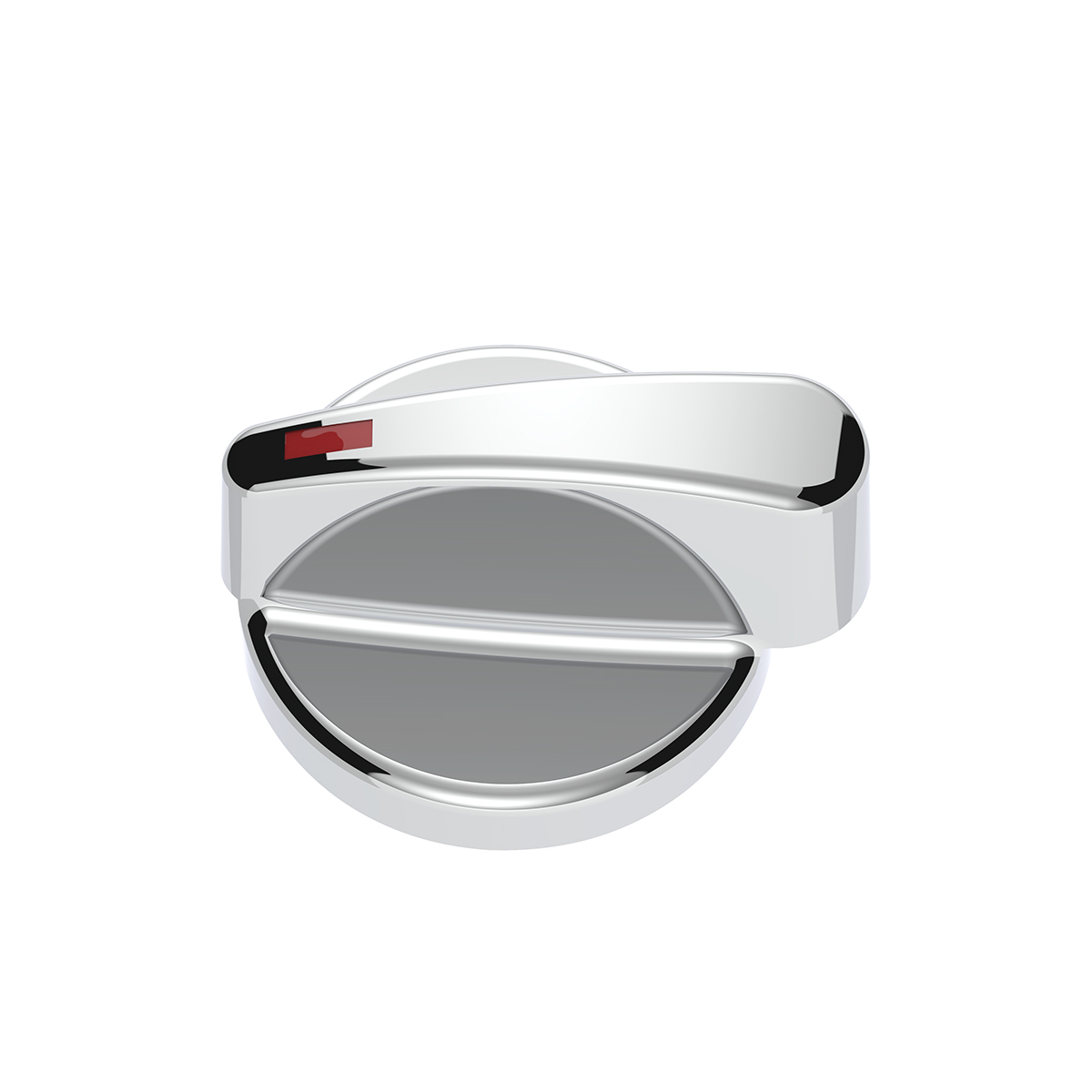 Chrome A/C & Heater Dial Knob For International 9900i/9400i/9200i (2000-2010) - Thumbnail 2
