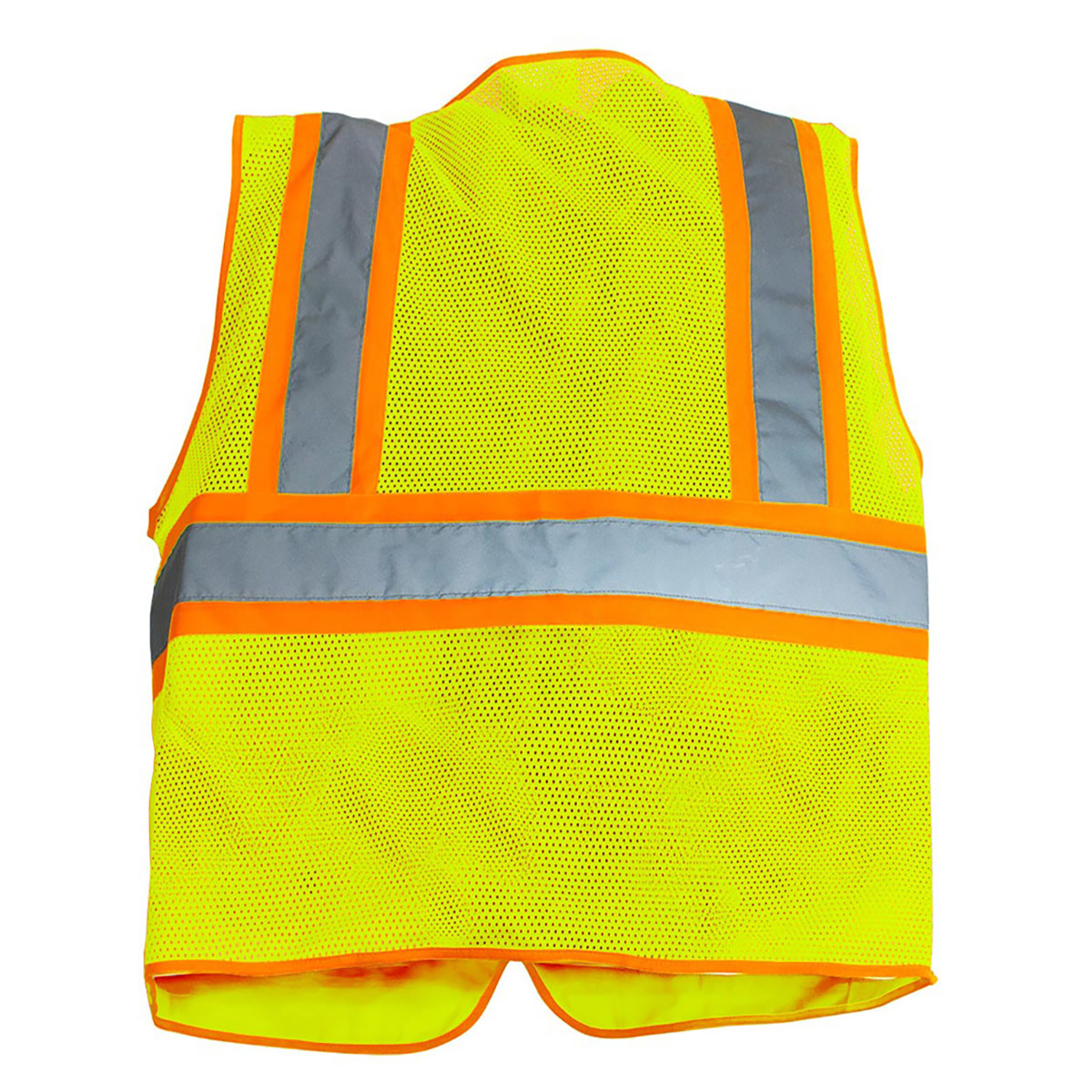 RigGear High Visibility Reflective Yellow Safety Vest-XXX Large - Thumbnail 3