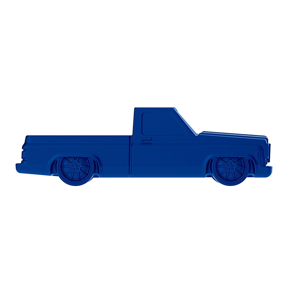 Solid Die-Cast 1973-1987 Chevrolet Truck Style Paper Weight-Indigo Blue - Thumbnail 9