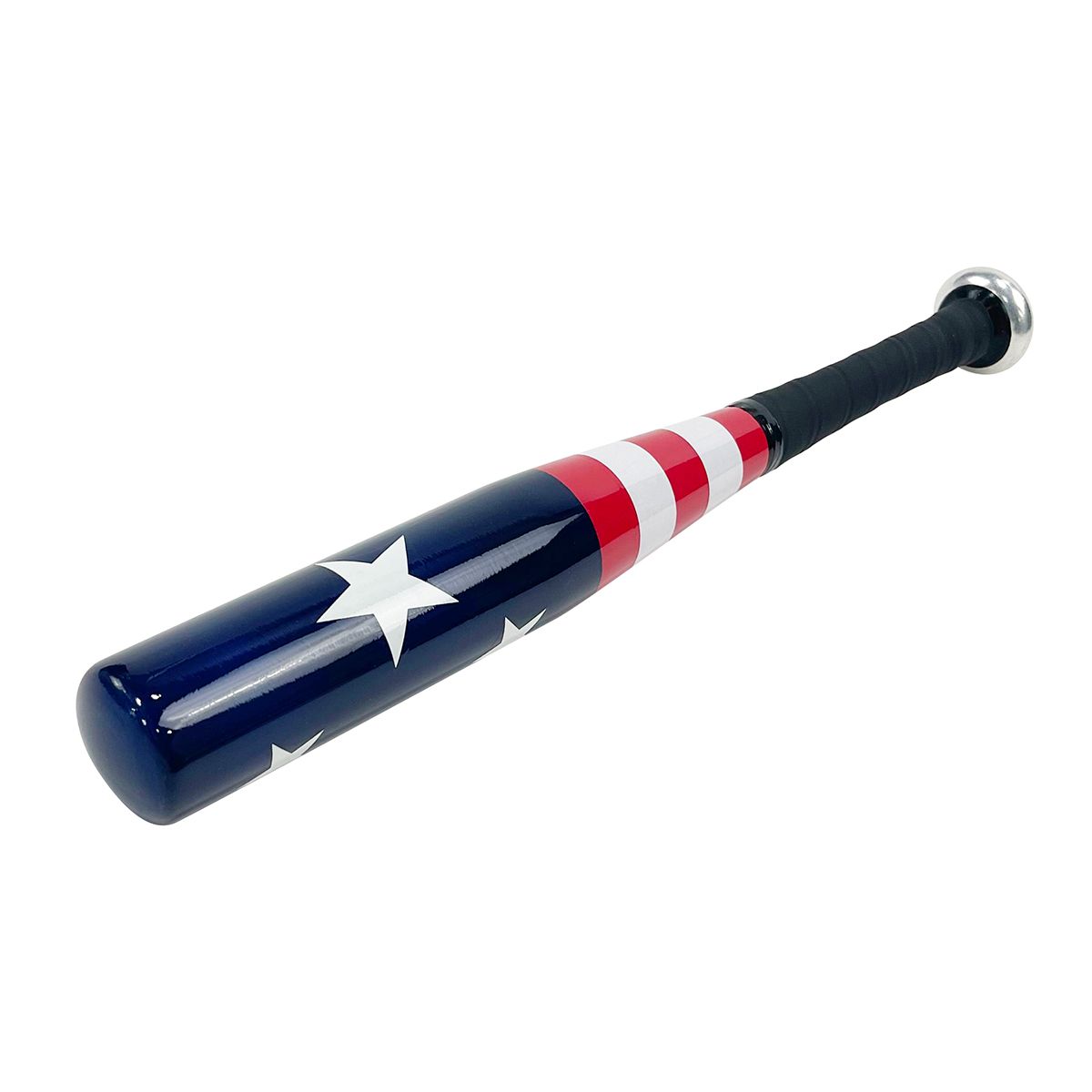17" Aluminum Tire Checker Bat With USA Flag Graphic
