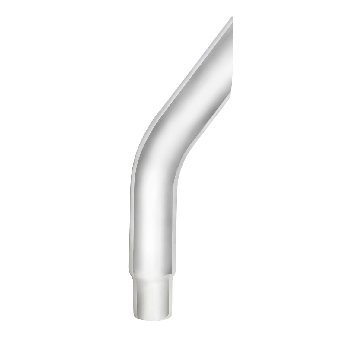 6" Bull Reduce To 5" OD Bottom Exhaust - 72" L