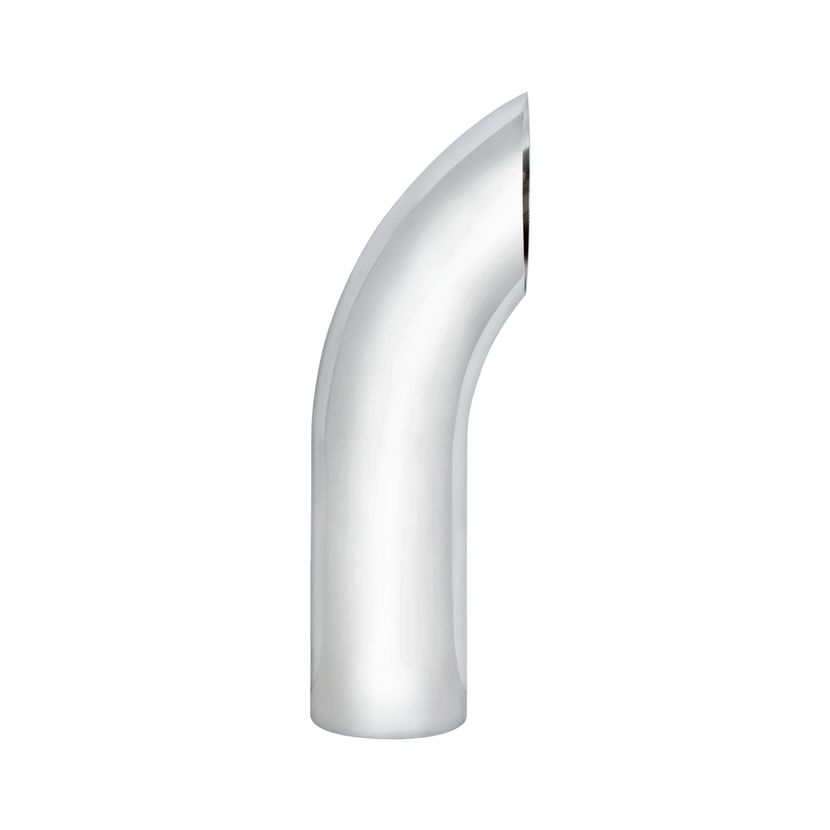 5" Curved Plain Bottom Exhaust - 48" L - Thumbnail 3