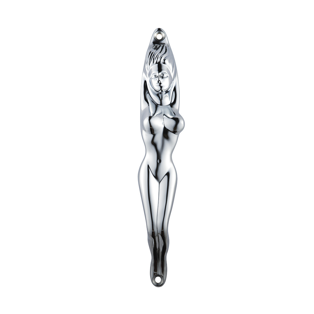 Chrome Nude Lady Shape Grab Handle - Thumbnail 8