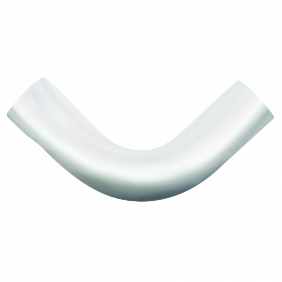 Chrome 90 Degree Exhaust Expanded Elbow, 5" I.D. To 5" O.D. - 18" X 18"