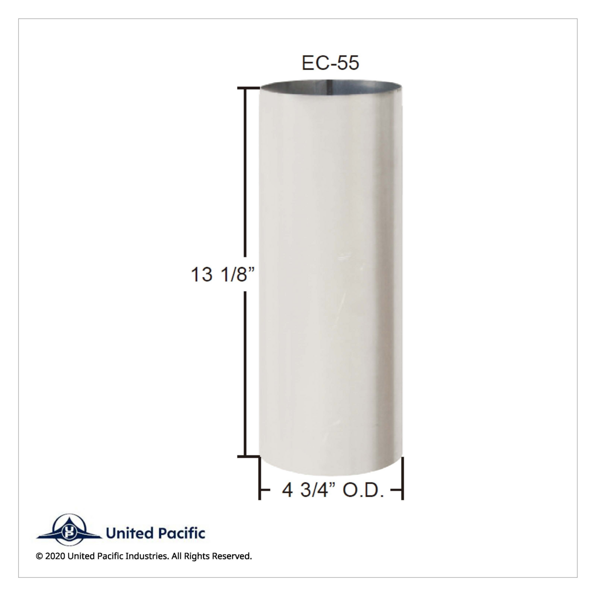 Exhaust Elbow Connector Sleeve Insert - 5" O.D. To 5" O.D. - Thumbnail 5