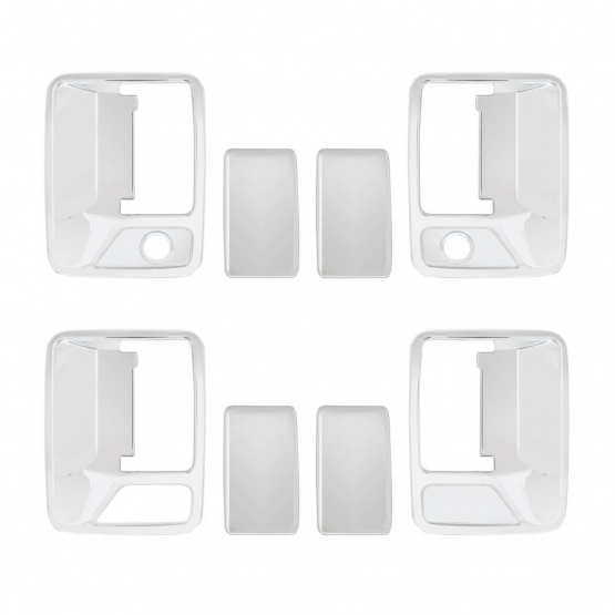 Ford Super Duty Chrome Door Handle Cover Set - 4 Door