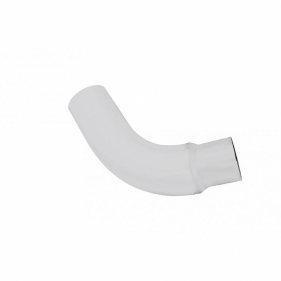 Chrome 68 Degree Angled Exhaust Elbow For Peterbilt 359 - Reduce 6" OD To 5" OD