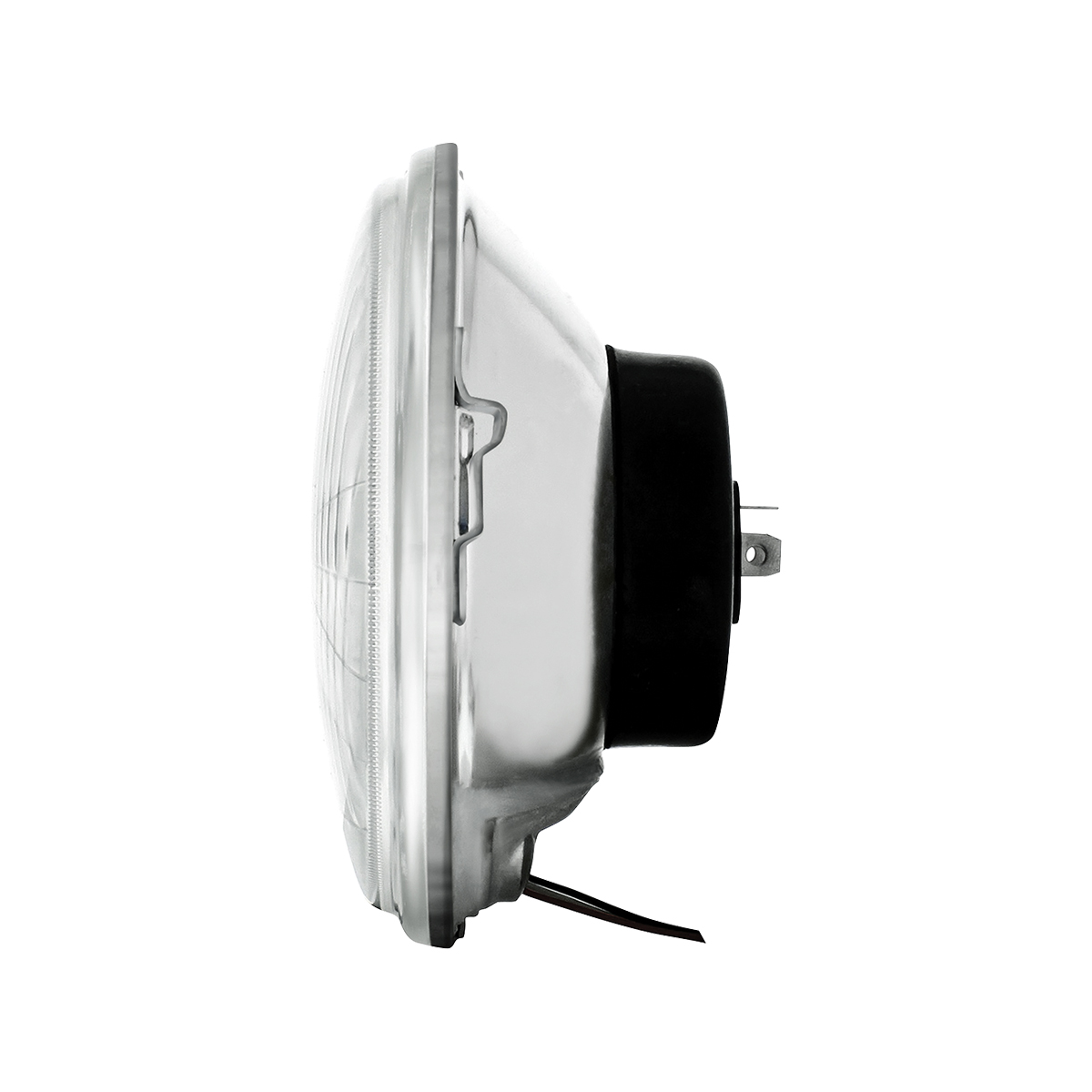 5-3/4" Crystal Halogen Headlight With 5 LED Position Lights - Thumbnail 5