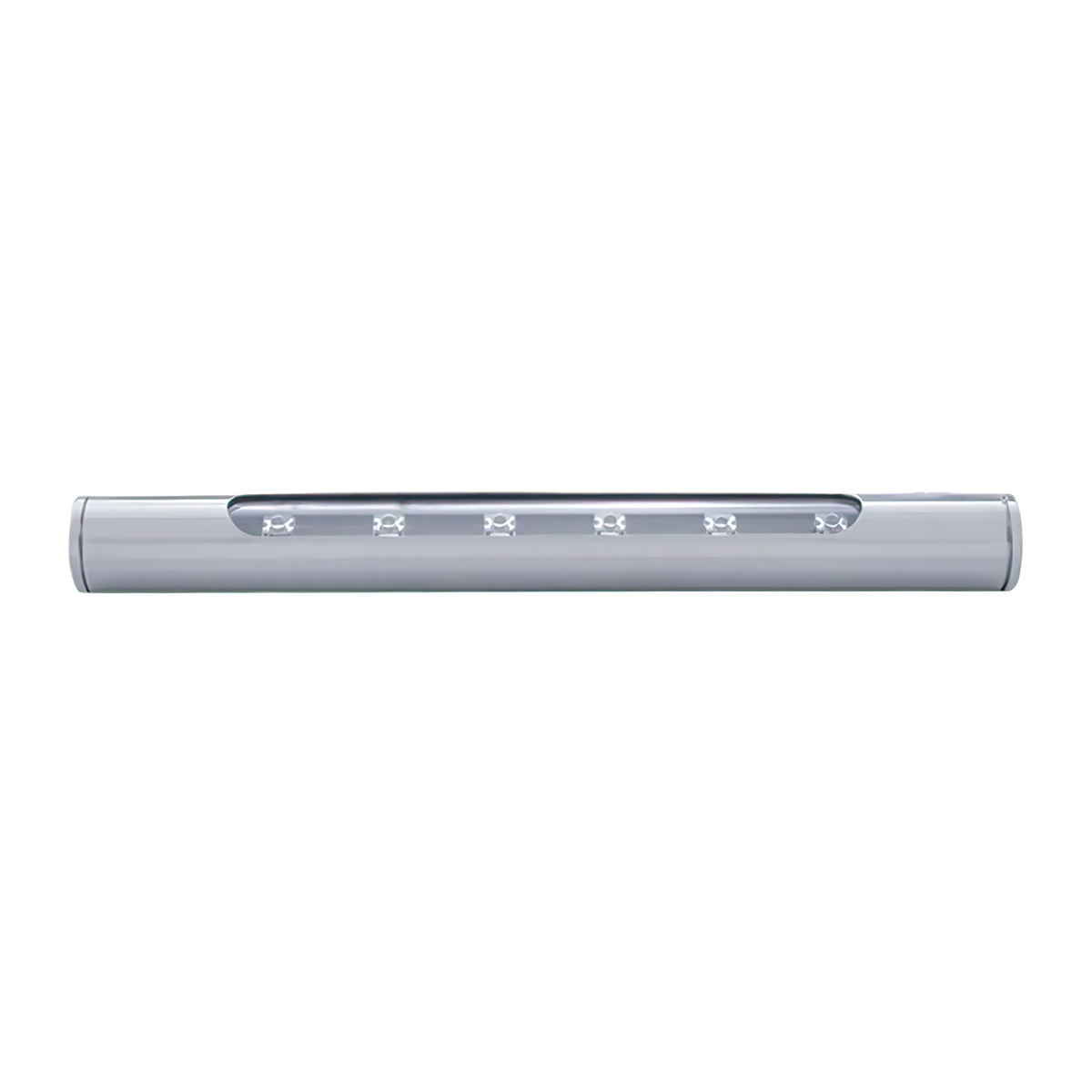 6 LED Stainless Steel Tube Light - White LED - Thumbnail 3