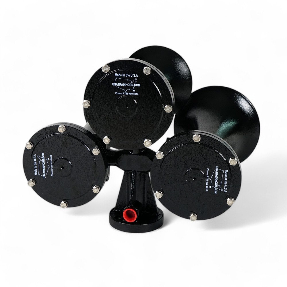 USA Train Horn Three Trumpet | RC 3H Model - Thumbnail 3