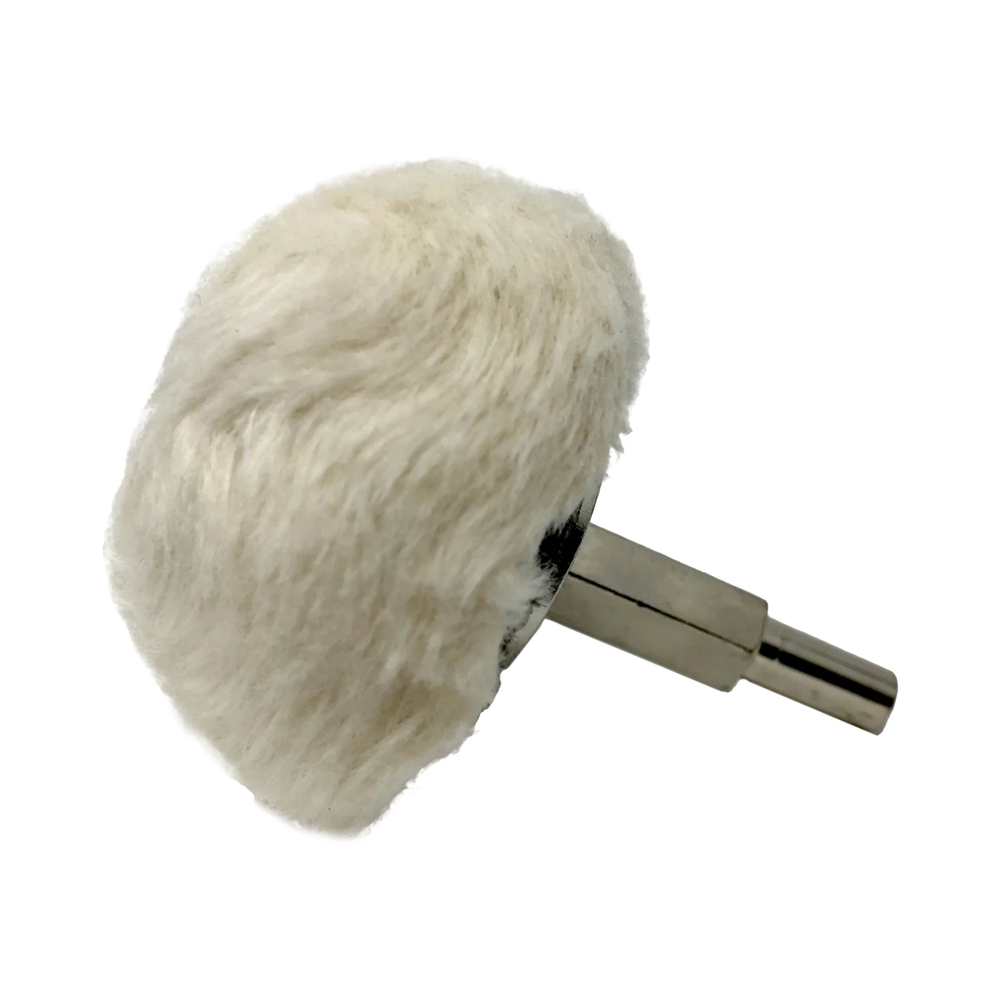 Goblet Buff Round End Shank Mounted