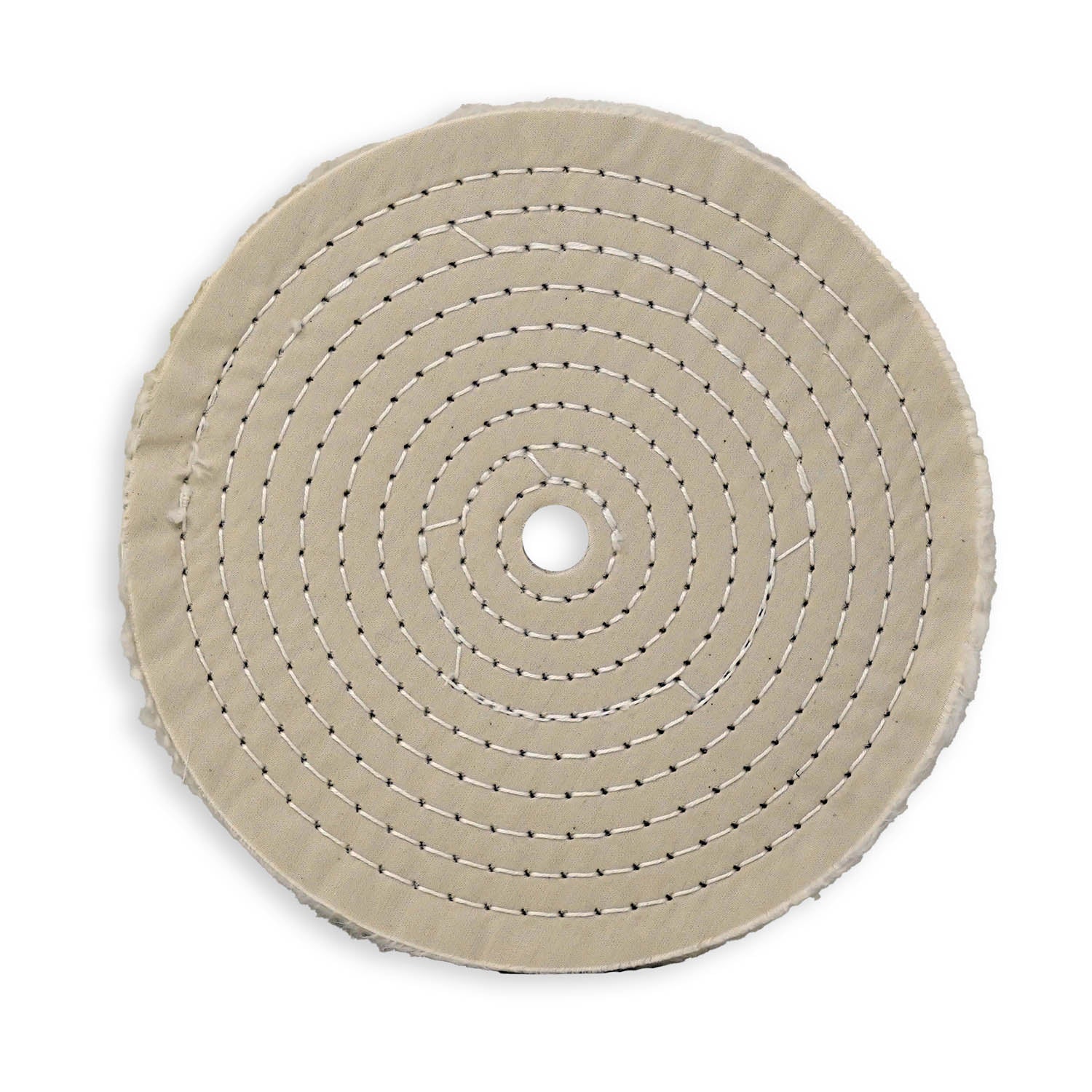 Cotton Sewn Muslin Polishing Buffing Wheels - Thumbnail 2