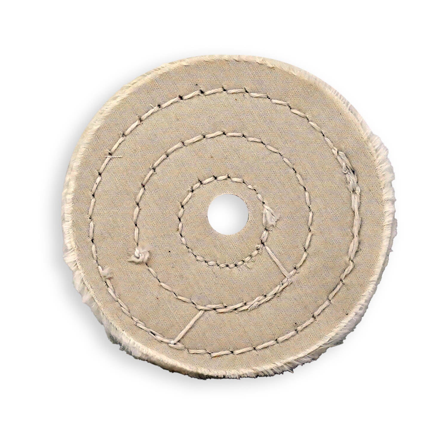 Cotton Sewn Muslin Polishing Buffing Wheels - Thumbnail 3