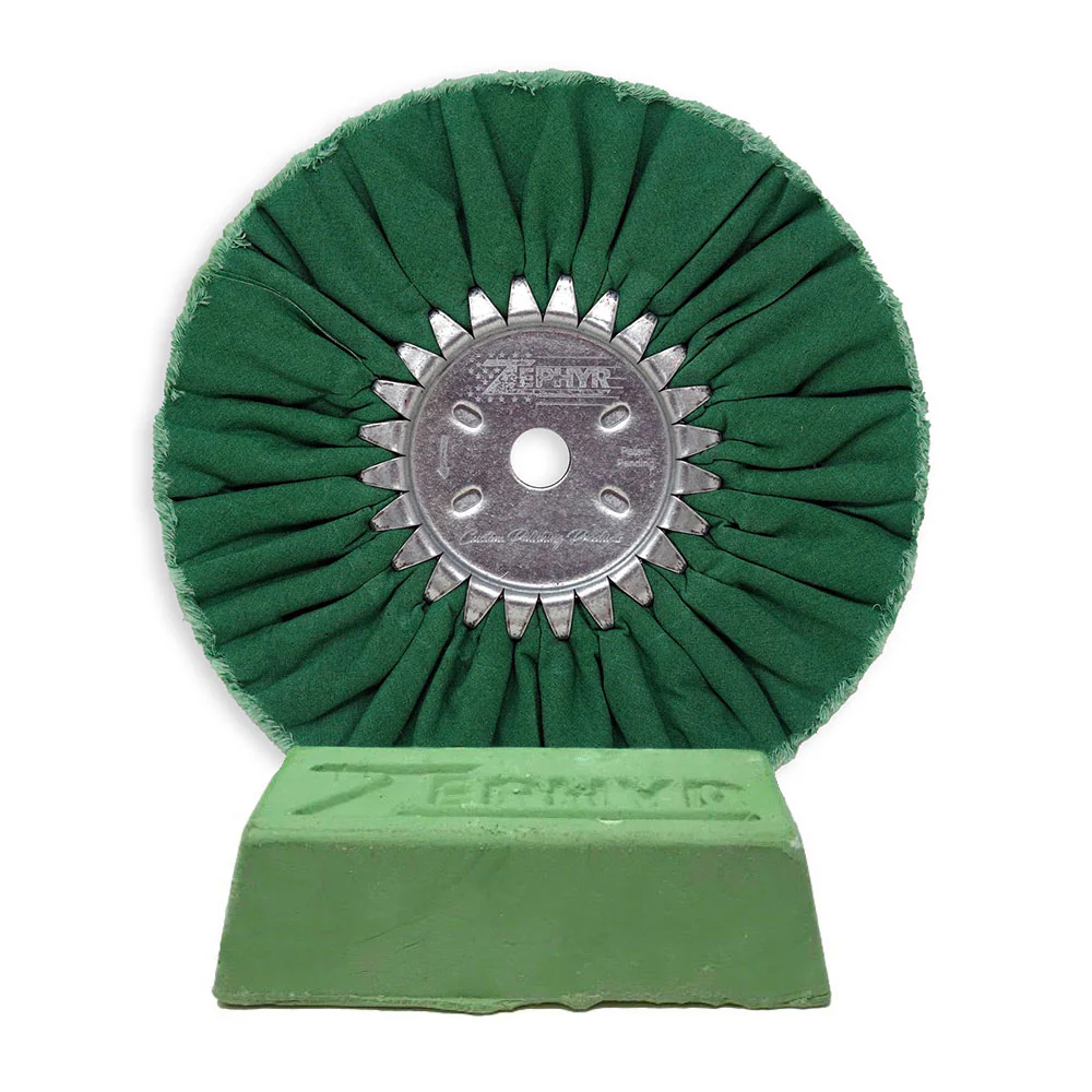 8" Airway Buffing Wheel with Junior Bar of Polishing Compound Kits